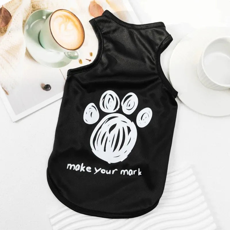 Printed Summer Dog T-Shirts