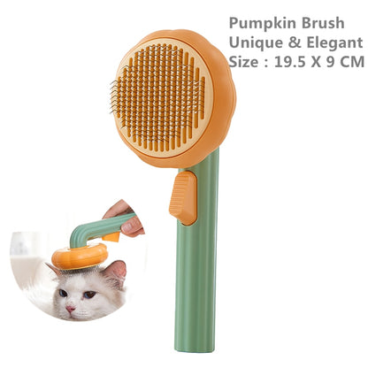 Grooming Brush Gently Removes Loose Undercoat Tangled Hair