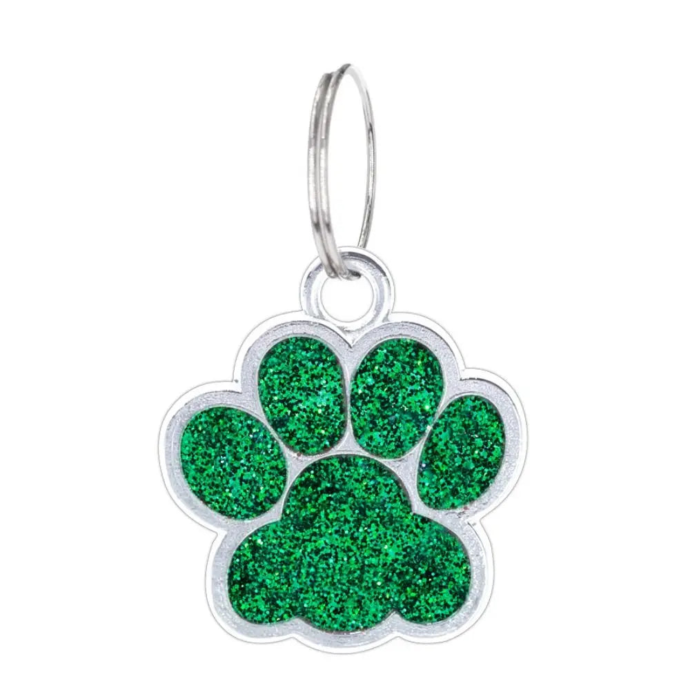 Cat & Dog Paw Print ID Tags