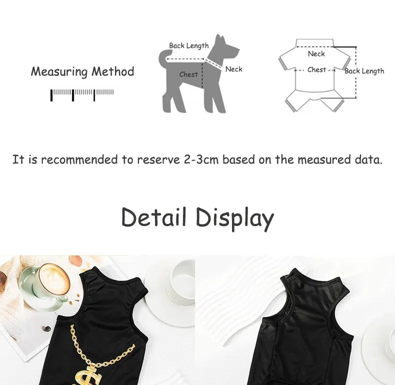 Printed Summer Dog T-Shirts