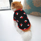 Christmas Fleece Shirts for Small Pets