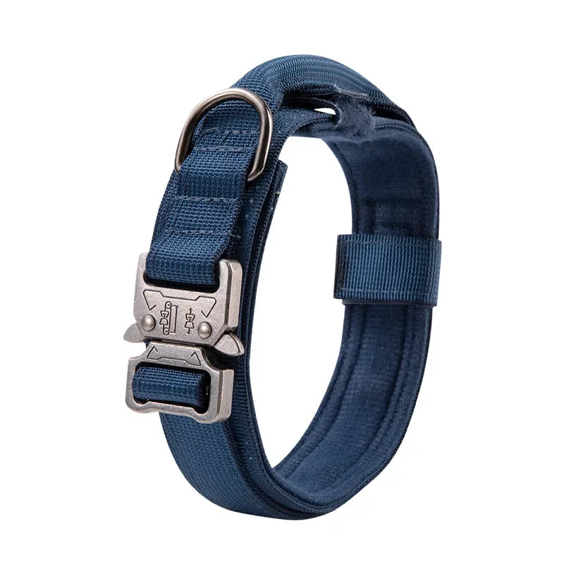 Heavy Duty Tactical Dog Collar with Handle