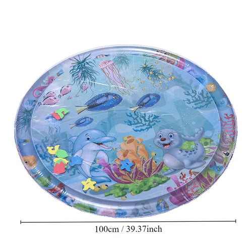 Pets Water Sensory Play Mat Thickened Inflatable Water Mat For Cat And