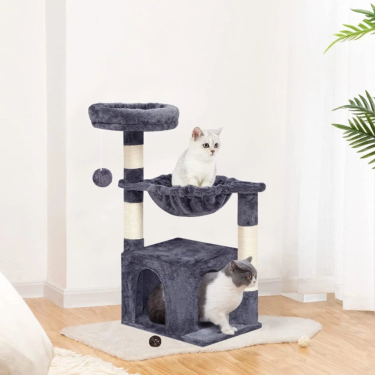 Cat Indoor Hammock Tower