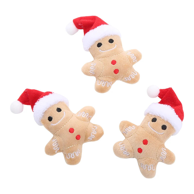 Christmas Collection Gingerbread Chew Toy