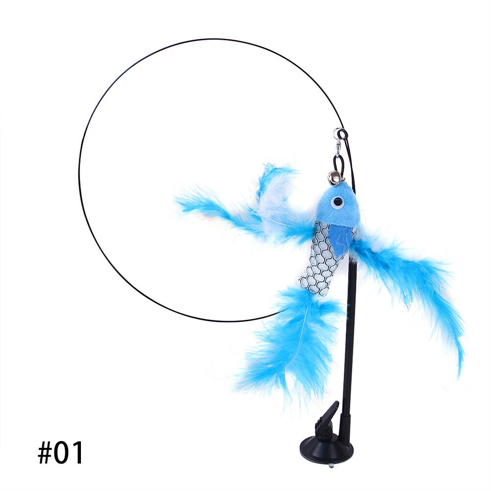 Handfree Bird/Feather Cat Wand