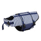 Stripe Dog Life Jacket Swimsuit Life Vest Summer Reflective Puppy Float Coat Swim Clothes Pet Vest