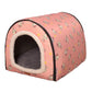 Warm Dog House Comfortable Print Stars Kennel Mat