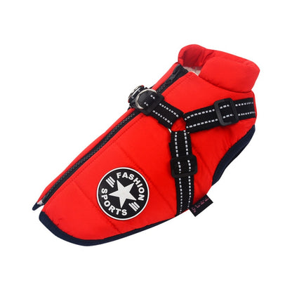 Pet Harness Vest Waterproof Dog Jacket