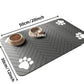 Absorbent Pet Placemat For Food and Water Dish