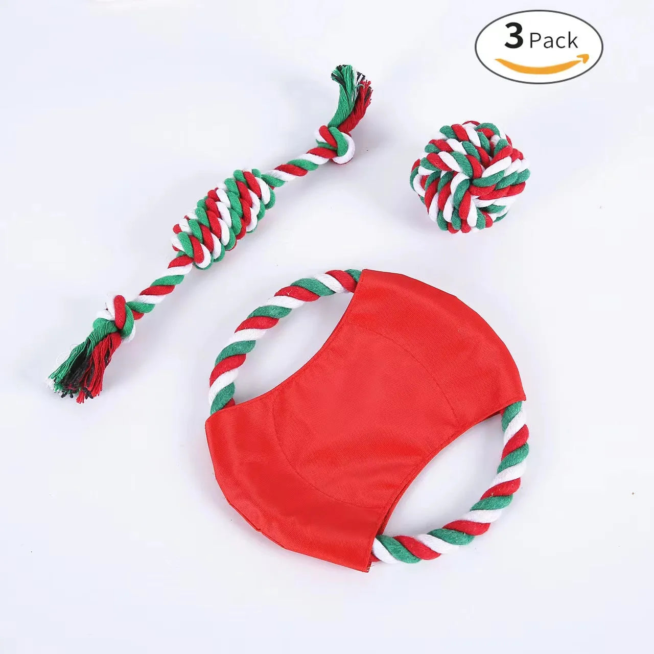 Christmas Series Dog Cotton Rope Toys