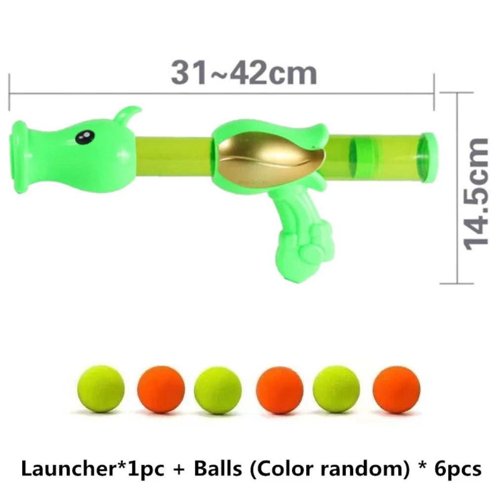 Interactive Cat Toy Ball Pea Aerodynamic Shooter Pet Gift