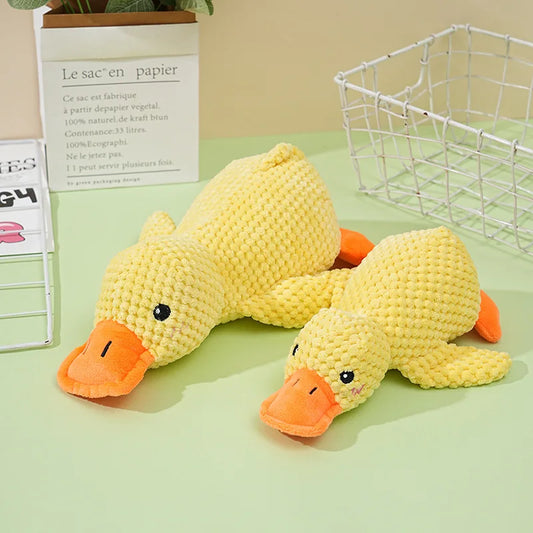 Large Plush Duck Pet Chew Toy