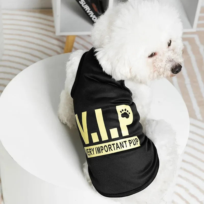 Printed Summer Dog T-Shirts