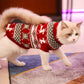 Graphic Christmas Pet Sweaters