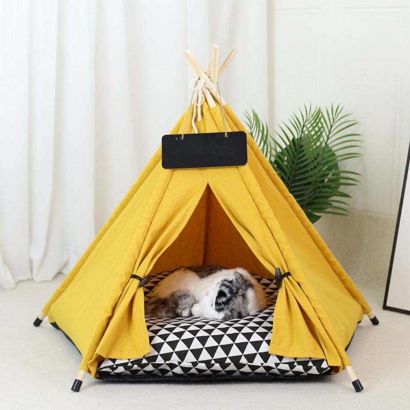 Pet Teepee Bed with Cushion