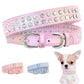 Rhinestone Dog Collar For Small and Medium Dogs