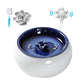 Electric Ceramic Cat Drinking Water Fountain 1.5L