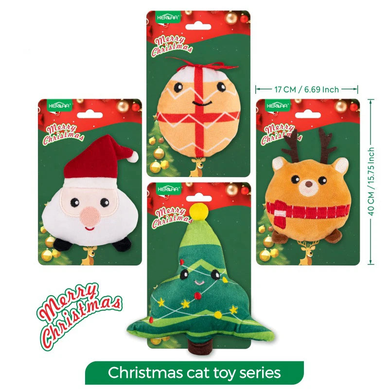 Christmas Plush Catnip Toys