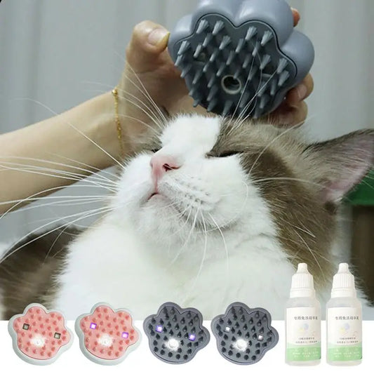 Cat Steam Paw Brush