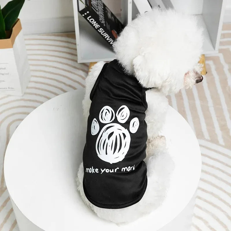 Printed Summer Dog T-Shirts
