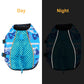 Reflective Scales Dog Life Jacket Swim Pet Vest Dog Swimsuit Outdoor Water Pool Clothes Pet Swimwear