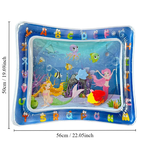 Pets Water Sensory Play Mat Thickened Inflatable Water Mat For Cat And