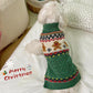 Knitted Christmas Sweaters for Cats and Small to Medium Dogs