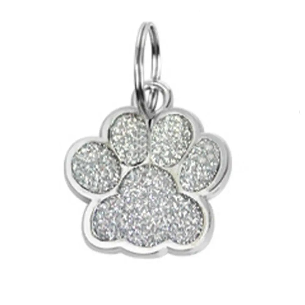 Cat & Dog Paw Print ID Tags