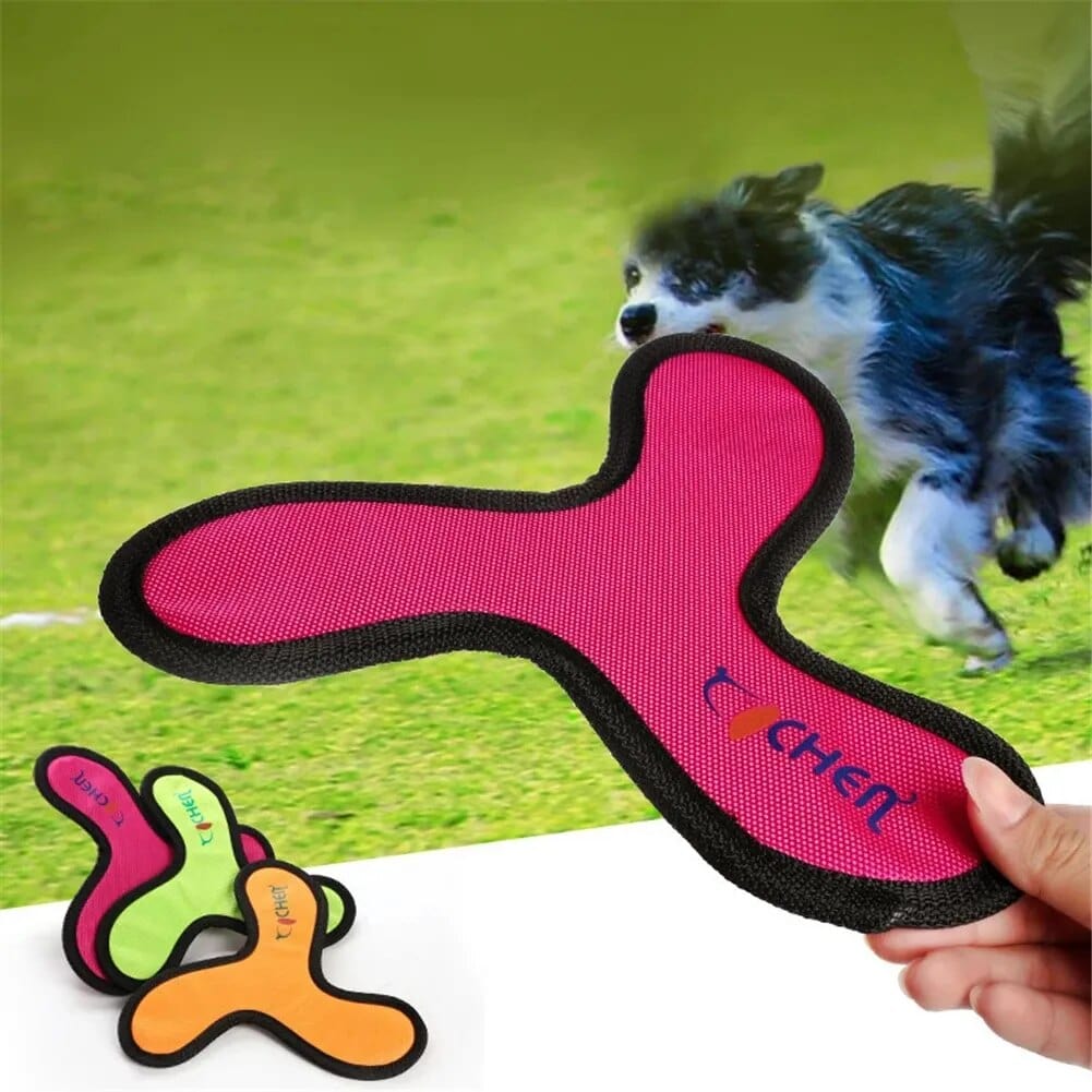 Cloth Pet Interactive Bite Resistant Boomerang