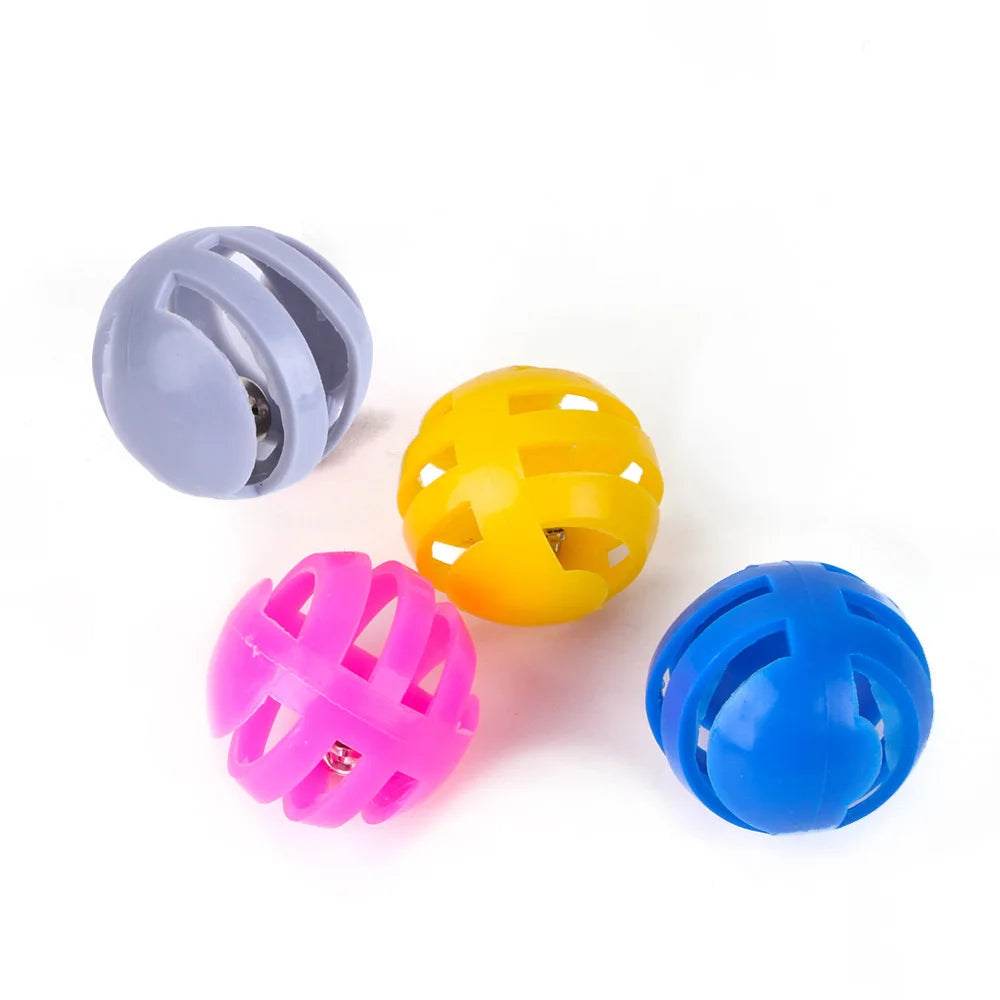 1/2/3PCS Plastic Toy Ball Tasteless Pet Products Fashionable Random