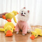 Cute Plush Duck Squeak Toy