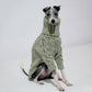 Cozy Dog Sweater - Gray Green