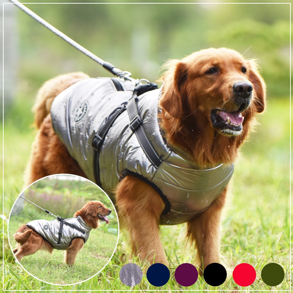 Pet Harness Vest Waterproof Dog Jacket