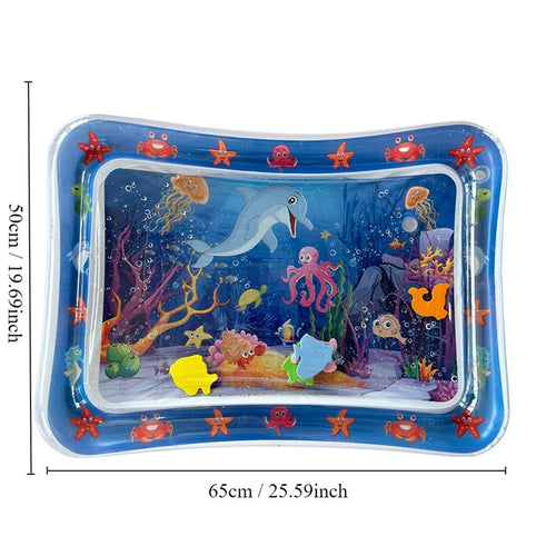 Pets Water Sensory Play Mat Thickened Inflatable Water Mat For Cat And