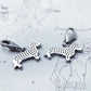 925 Sterling Silver Cute Dachshund Charm