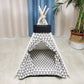 Pet Teepee Bed with Cushion