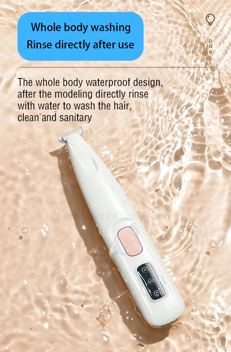 New Hair Trimmer with LED Light Fully Waterproof