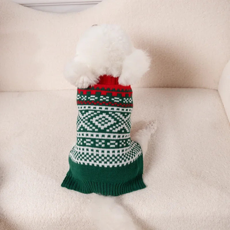 Pet Winter Knit Sweater