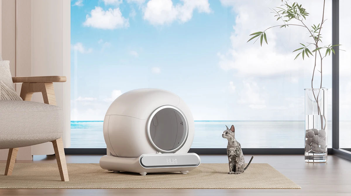 Automatic Smart Cat Litter Box Self Cleaning App