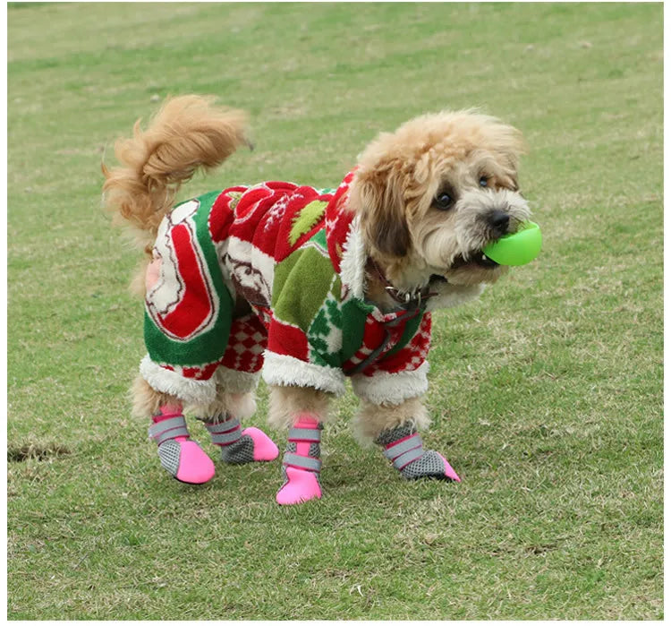 Reflective Waterproof Pet Shoes