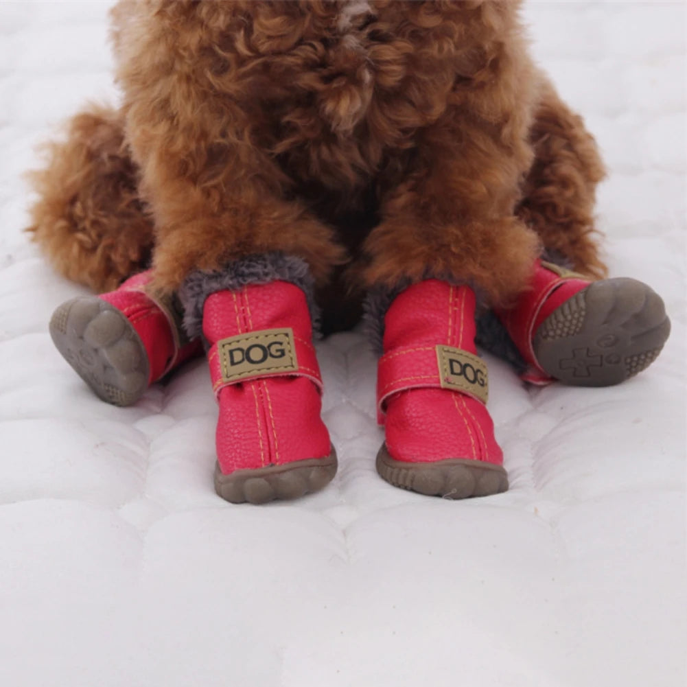 Winter Pet Snow Boots Waterproof