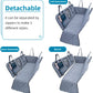 Backseat Dog Cover for Car - Dog Seat Cover - Dog Hammock for Car, Rear Seat Covers for Dogs Seat Covers for Cars Back Seat Scratch-Proof Nonslip Mesh Sections Window, SUV