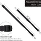Dog Seat Belt 2 Pack Adjustable Elastic Durable Nylon Pet Dog Car Seat Belt Pet Puppy Safety Leash Leads Car Vehicle Seatbelt for Dogs,Cats and Pets (Black)