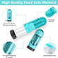 Dog Cat Travel Water Bottle: Portable Leak-Proof Dog Water Dispenser, Suitable for Kitty and Puppy Outdoor Walking, Hiking and Traveling (Green with Bottle Holder)
