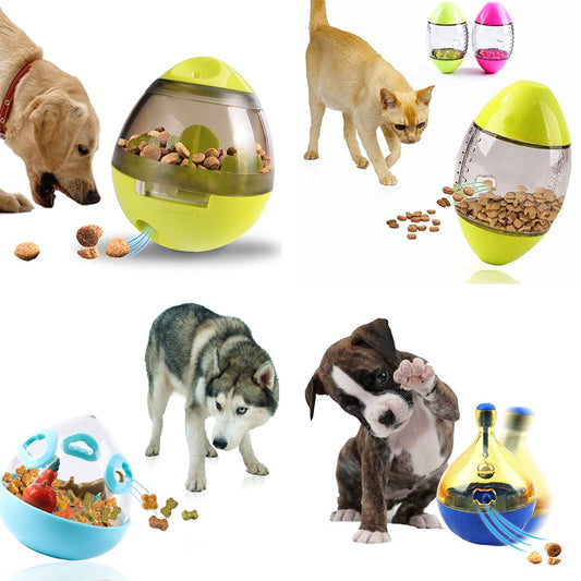 Pet Food Ball Tumbler Feeders