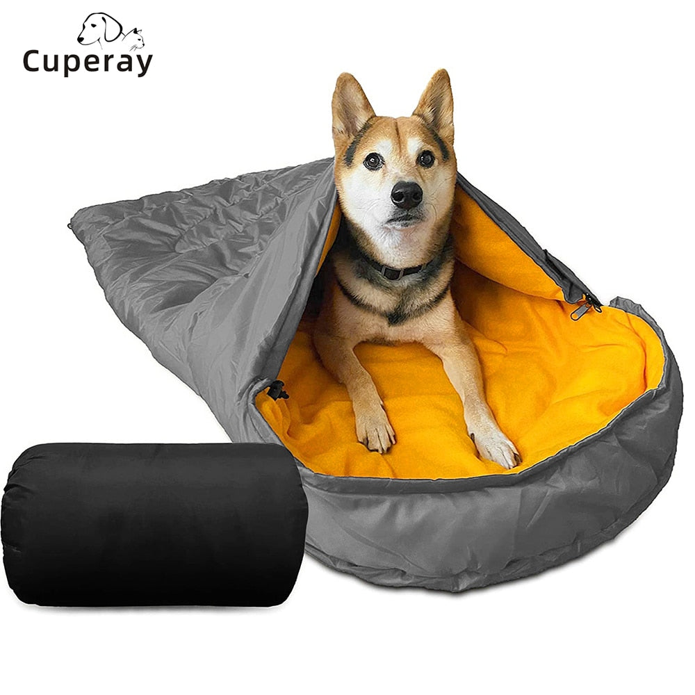 Pet Sleeping Bag Waterproof Warm Packable Dog Bed