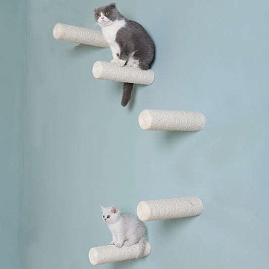 Wall-Mounted Sisal Pet Climbing Furniture Cat Scratching Post