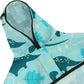 Dog Raincoat Hooded Slicker Poncho for Small to X-Large Dogs and Puppies (Dinosaurs, Small)